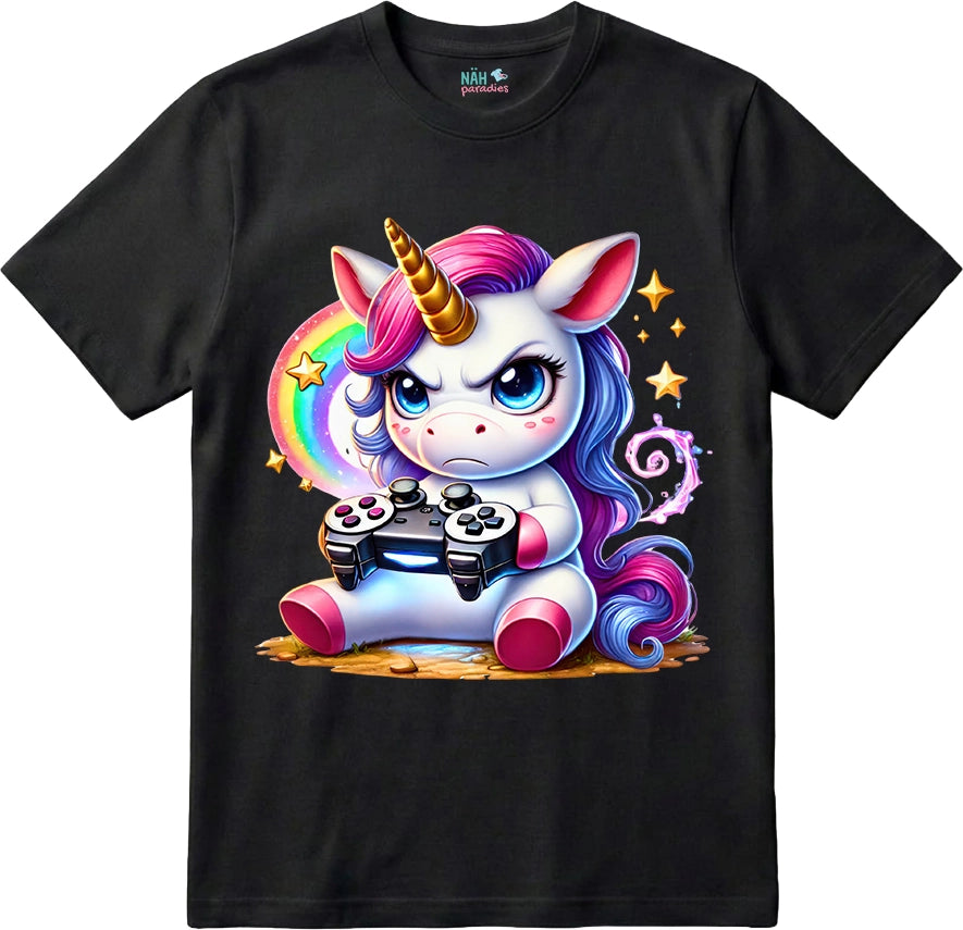 Bio T-Shirt Einhorn Magic Gamer