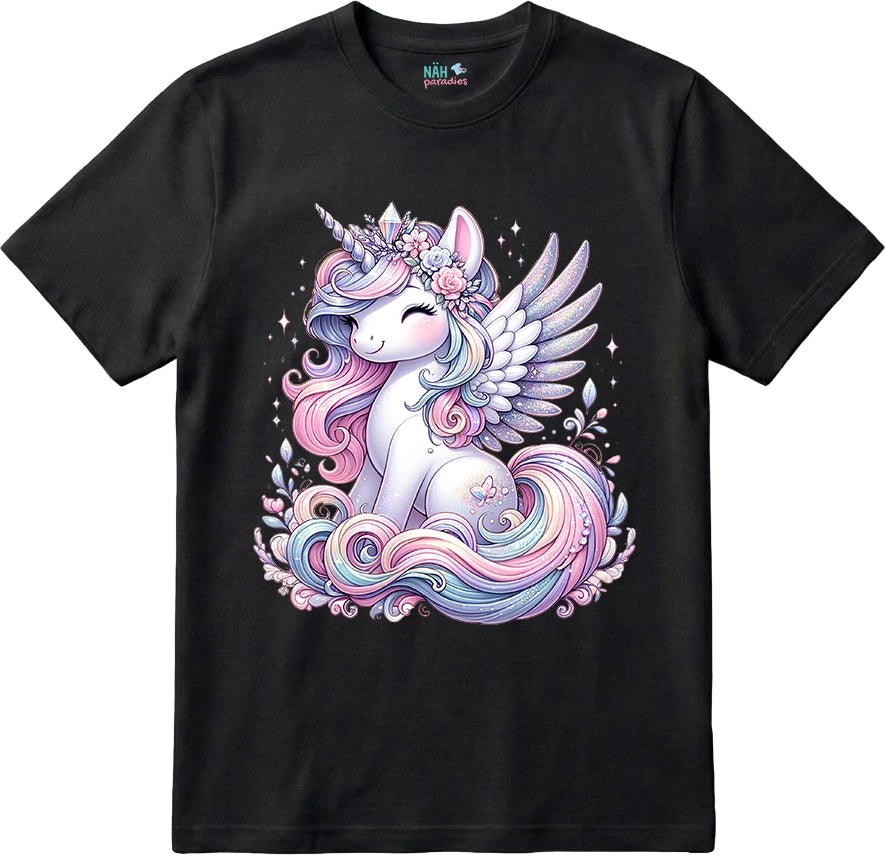 Bio T-Shirt Einhorn Mirabella Funkelschweif