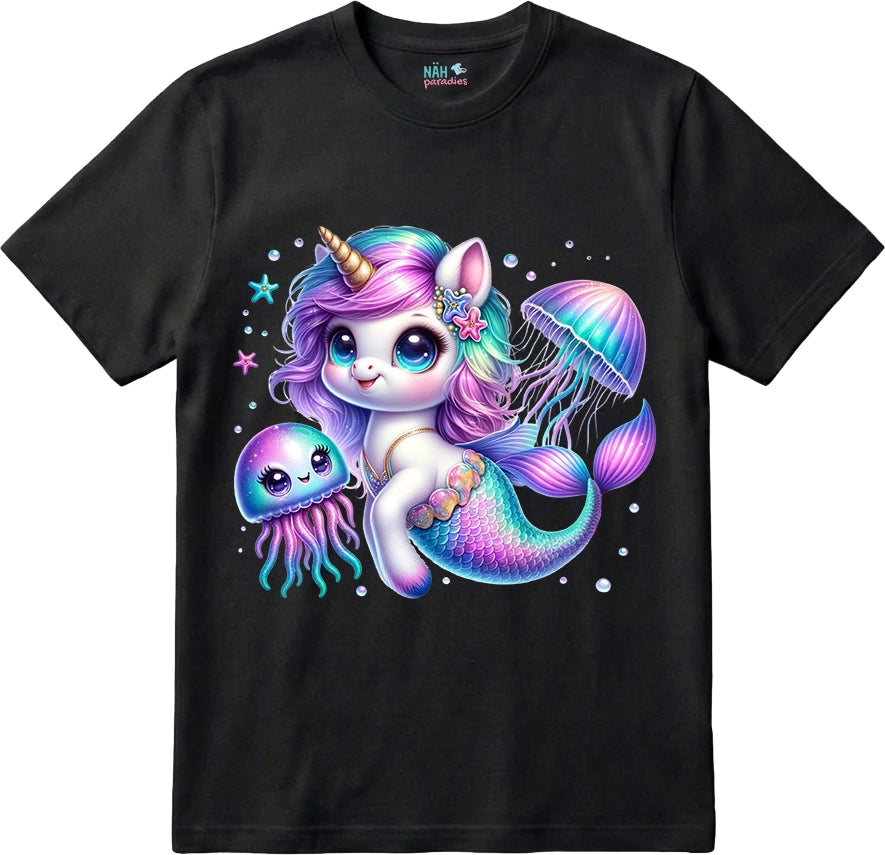 Bio T-Shirt Einhorn Meerjungfrau