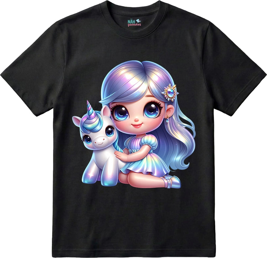 Bio T-Shirt Einhornmagie Mädchen