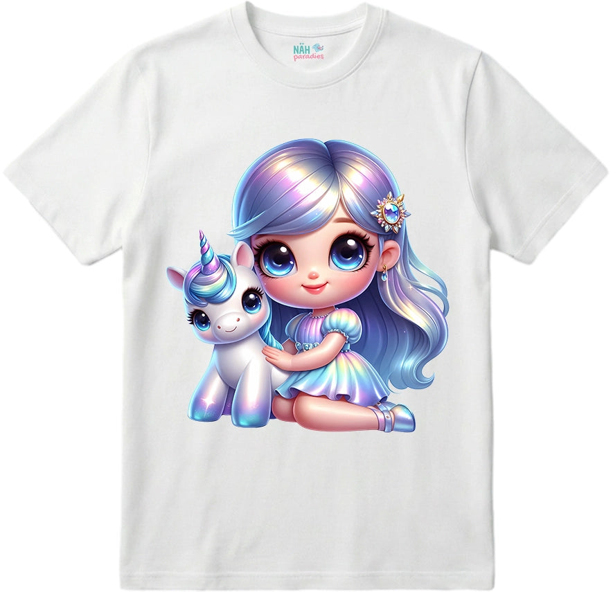 Bio T-Shirt Einhornmagie Mädchen