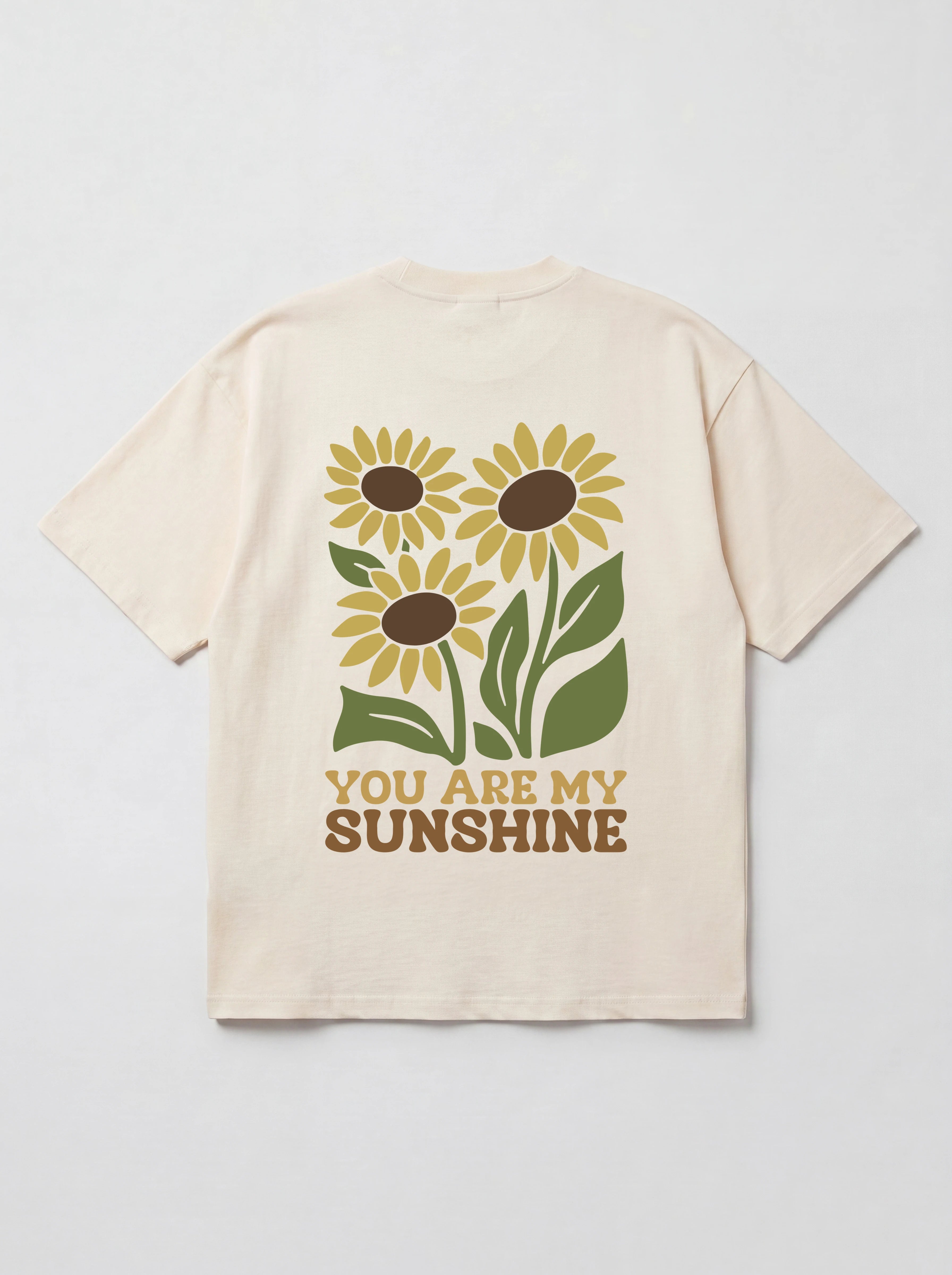 YOU ARE MY SUNSHINE - OVERSIZED SHIRT BACKPRINT