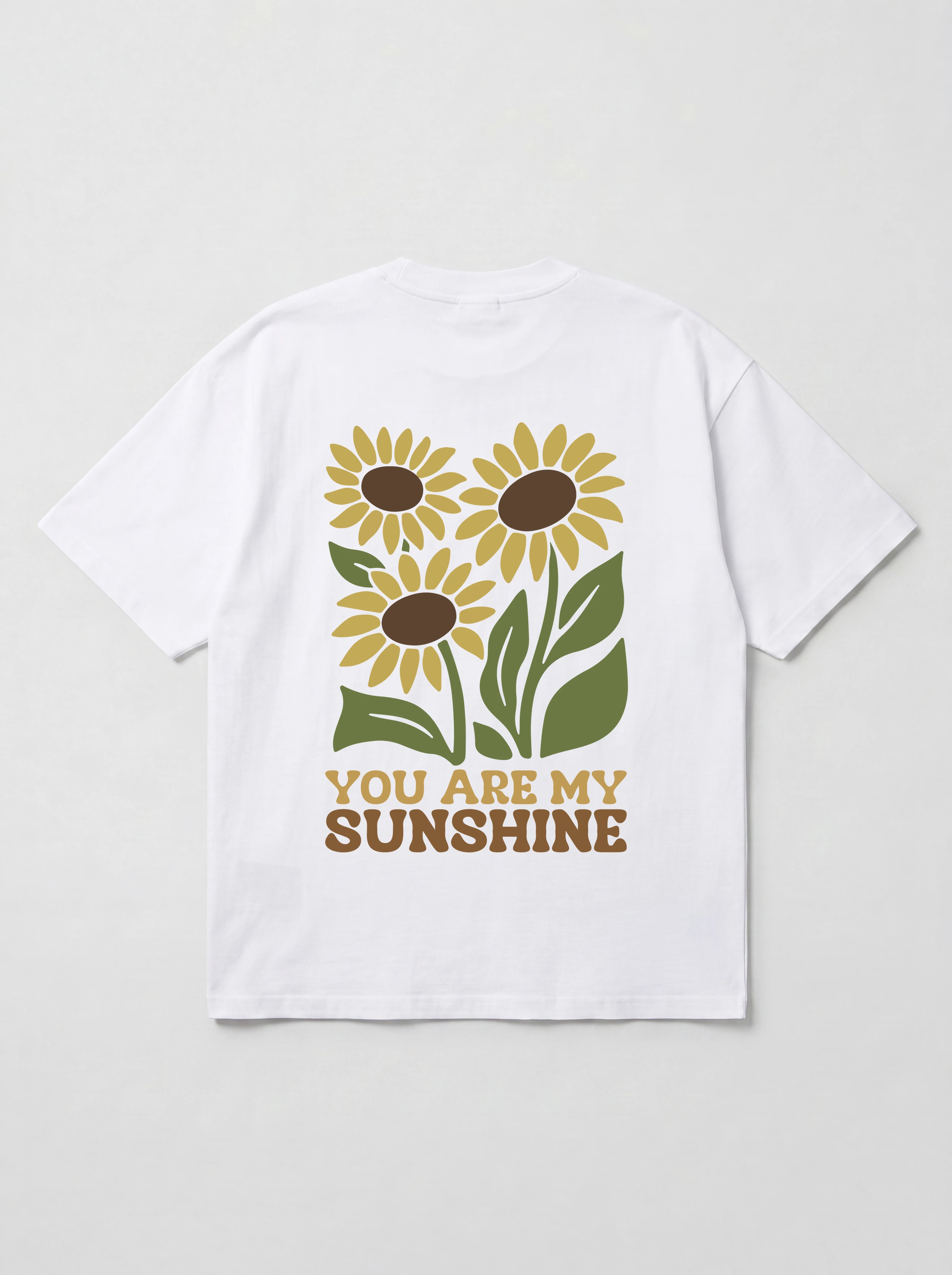 YOU ARE MY SUNSHINE - OVERSIZED SHIRT BACKPRINT